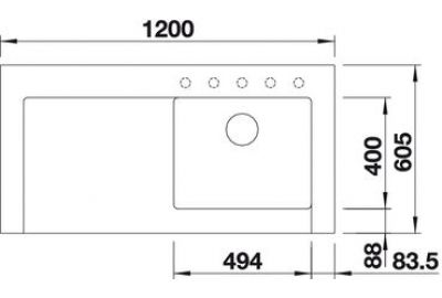 Blanco Modex-M 60 518335