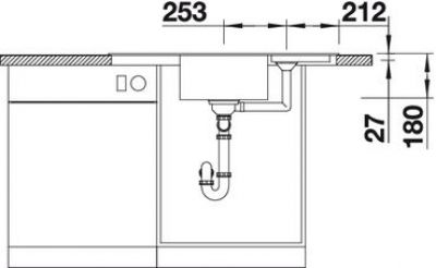 Blanco ZIA 9E 514758 белый