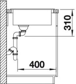 Blanco ZIA 9E 514758 белый