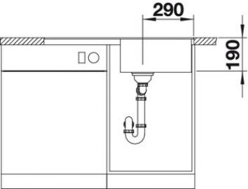 Blanco METRA 5 S-F 519099 белый