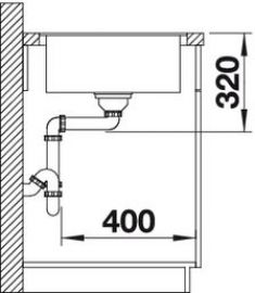 Blanco METRA 5 S-F 519099 белый