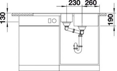 Blanco METRA 6 S-F 519115 белый