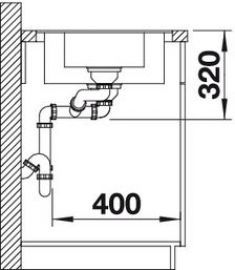 Blanco METRA 6 S-F 519115 белый