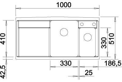 Blanco AXIA II 6S-F 516879