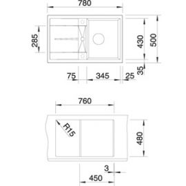 Blanco METRA 45S 515038