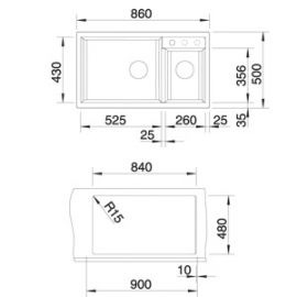 Blanco METRA 9 515050