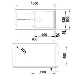 Blanco METRA XL 6S 515286