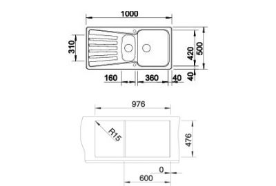 Blanco NOVA 6S 510462