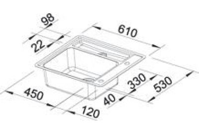 Blanco STATURA 6-IF Crystal 516029