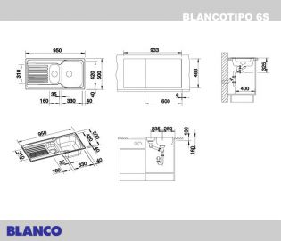 Blanco TIPO 6S stainless steel 511929